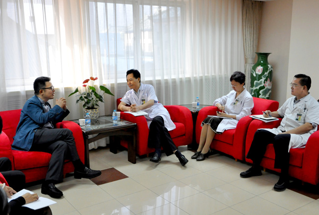 蒋建宁董事长拜访北京协和医院